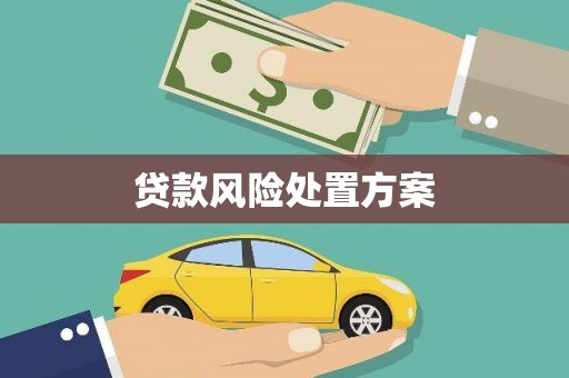 旌阳贷款风险处置方案