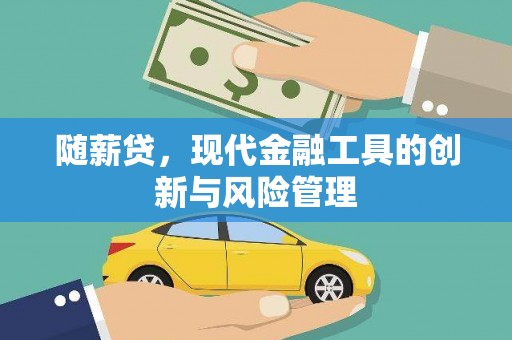 旌阳随薪贷，现代金融工具的创新与风险管理