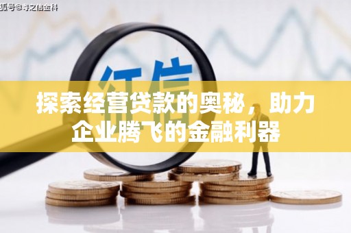 旌阳探索经营贷款的奥秘，助力企业腾飞的金融利器