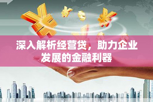 旌阳深入解析经营贷，助力企业发展的金融利器