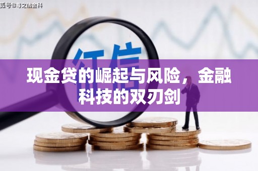 旌阳现金贷的崛起与风险，金融科技的双刃剑