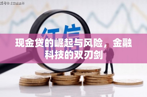 旌阳现金贷的崛起与风险，金融科技的双刃剑