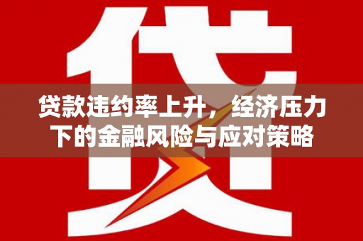 旌阳贷款违约率上升，经济压力下的金融风险与应对策略