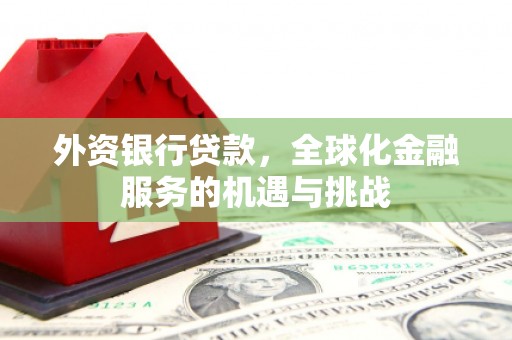 旌阳外资银行贷款，全球化金融服务的机遇与挑战