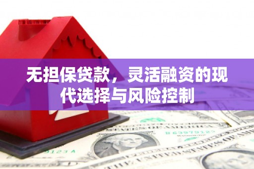 旌阳无担保贷款，灵活融资的现代选择与风险控制