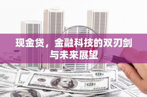 旌阳现金贷，金融科技的双刃剑与未来展望