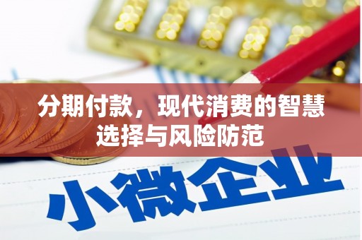 旌阳分期付款，现代消费的智慧选择与风险防范