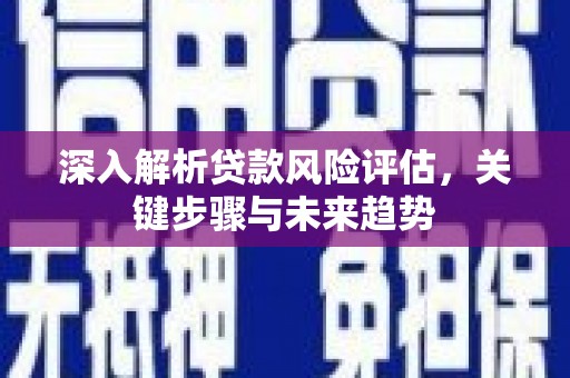 旌阳深入解析贷款风险评估，关键步骤与未来趋势