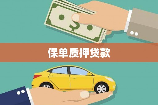 旌阳保单质押贷款