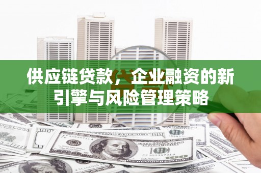 旌阳供应链贷款，企业融资的新引擎与风险管理策略