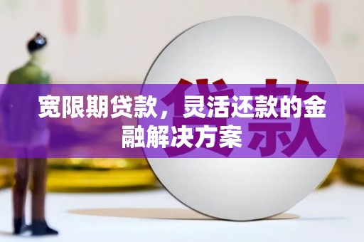 旌阳宽限期贷款，灵活还款的金融解决方案