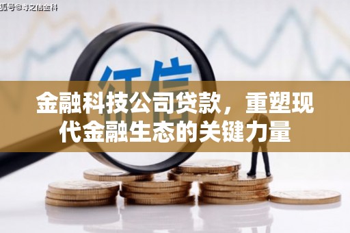 旌阳金融科技公司贷款，重塑现代金融生态的关键力量