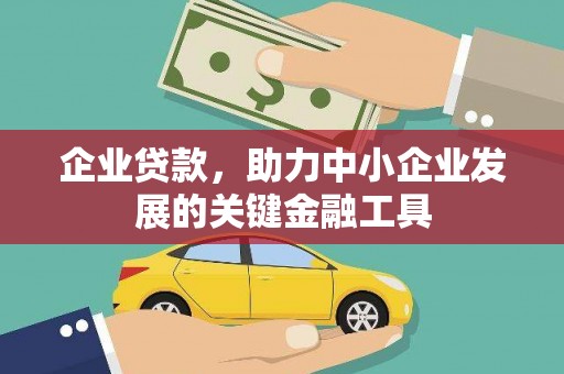 旌阳企业贷款，助力中小企业发展的关键金融工具