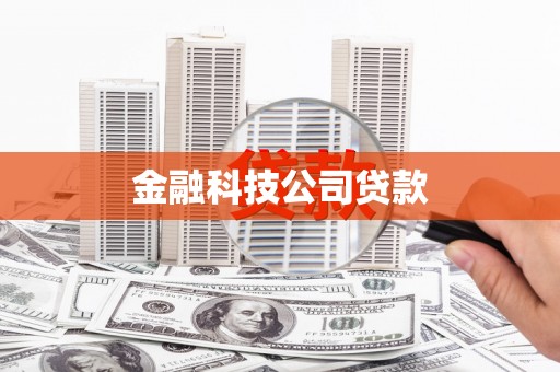 旌阳金融科技公司贷款