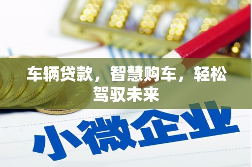 旌阳车辆贷款，智慧购车，轻松驾驭未来