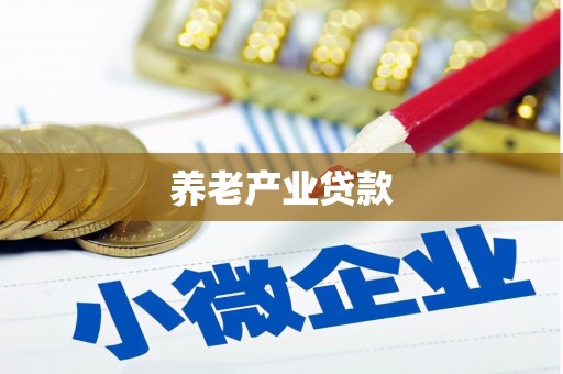 旌阳养老产业贷款